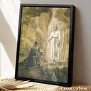 Smith And The Angel Moroni Jesu Canvas Print