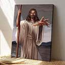 Scripture Jesus Canvas Print Christian Gift Scripture Jesus Canvas Print Christian Gift