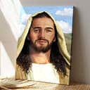 Christian The Passion Of The Christ Jesus Smiling Canvas Print