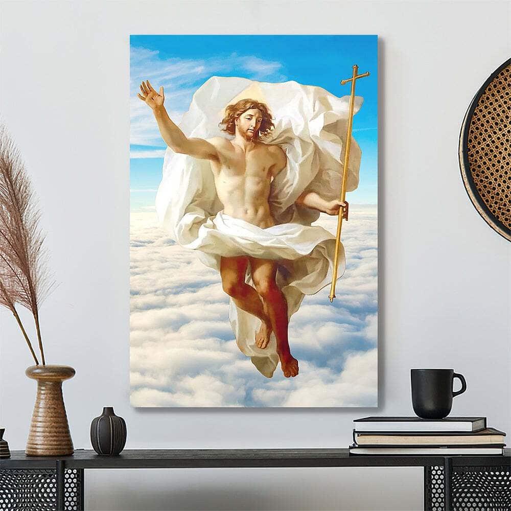 Jesus Christian Canvas Print Gift For New Believers Jesus Christian Canvas Print Gift For New Believers