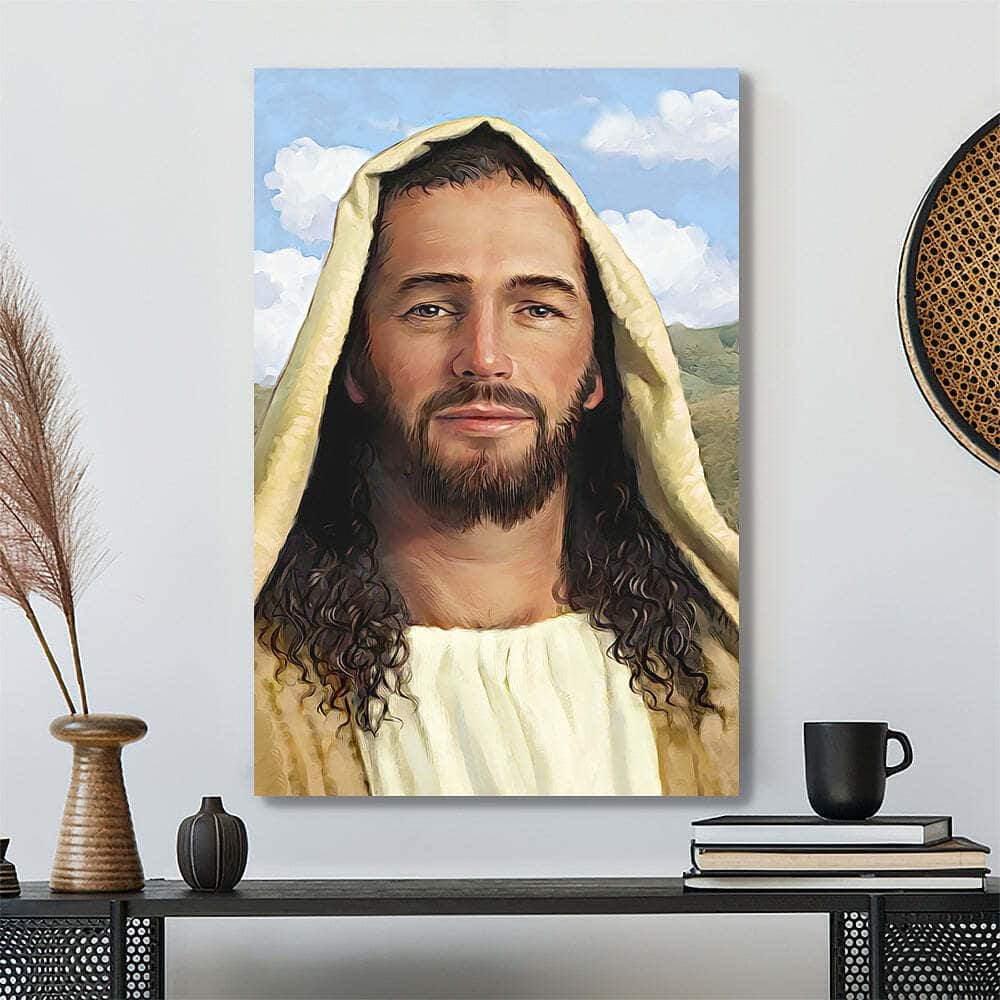 Christian The Passion Of The Christ Jesus Smiling Canvas Print Christian The Passion Of The Christ Jesus Smiling Canvas Print