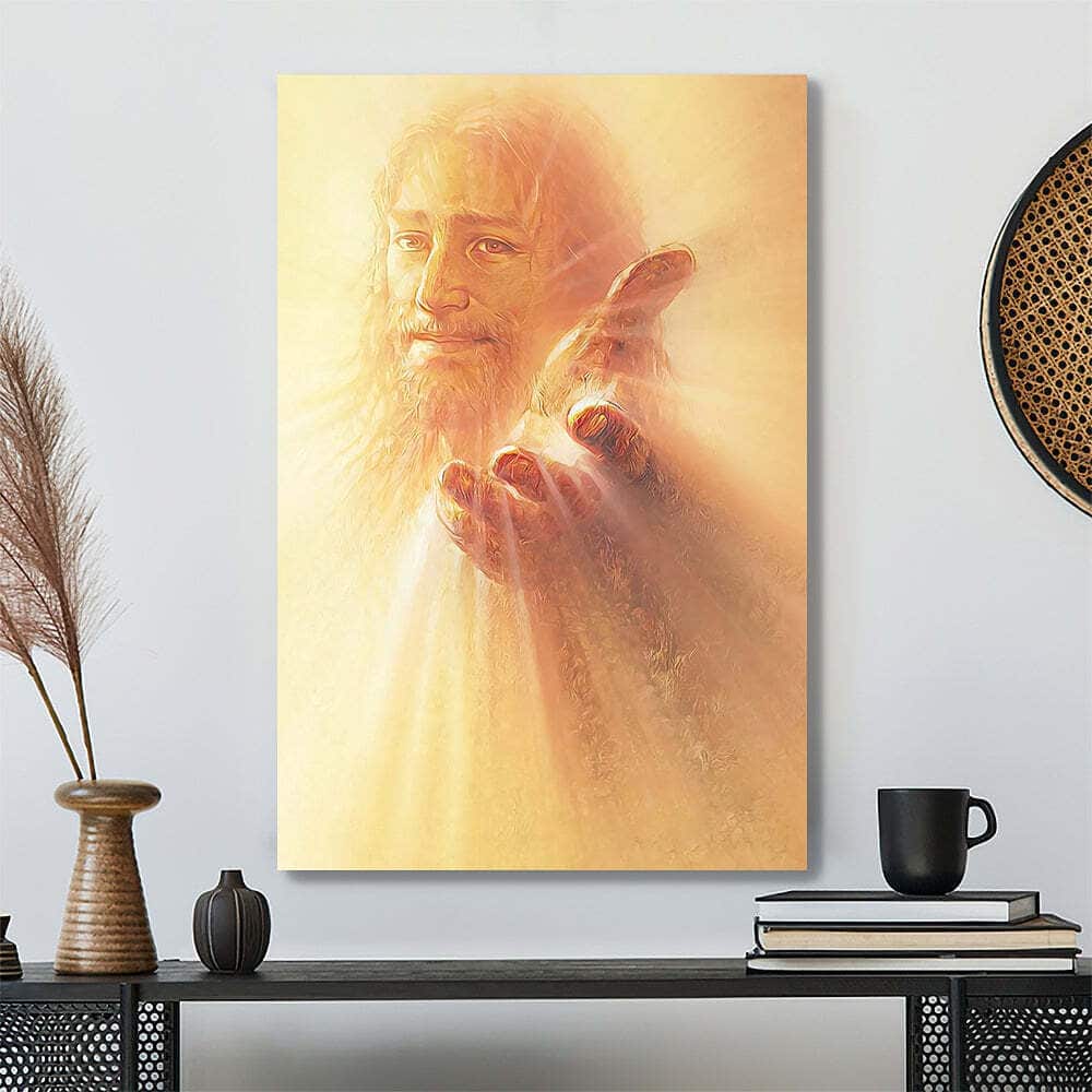 Christian Bright Light Of Jesus Canvas Print Christian Bright Light Of Jesus Canvas Print