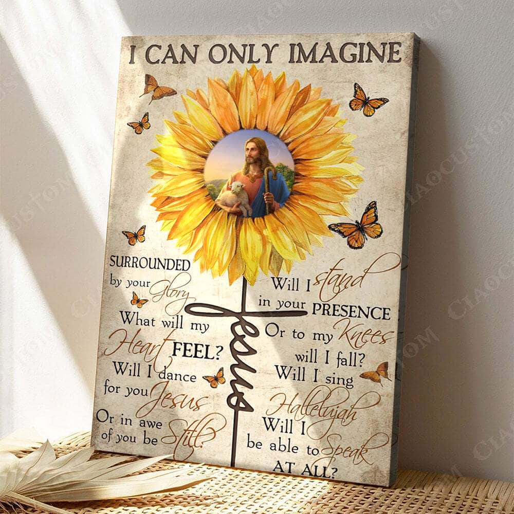 Christian Jesus Hugs Lamb I Can Only Imagine Canvas Print Christian Jesus Hugs Lamb I Can Only Imagine Canvas Print