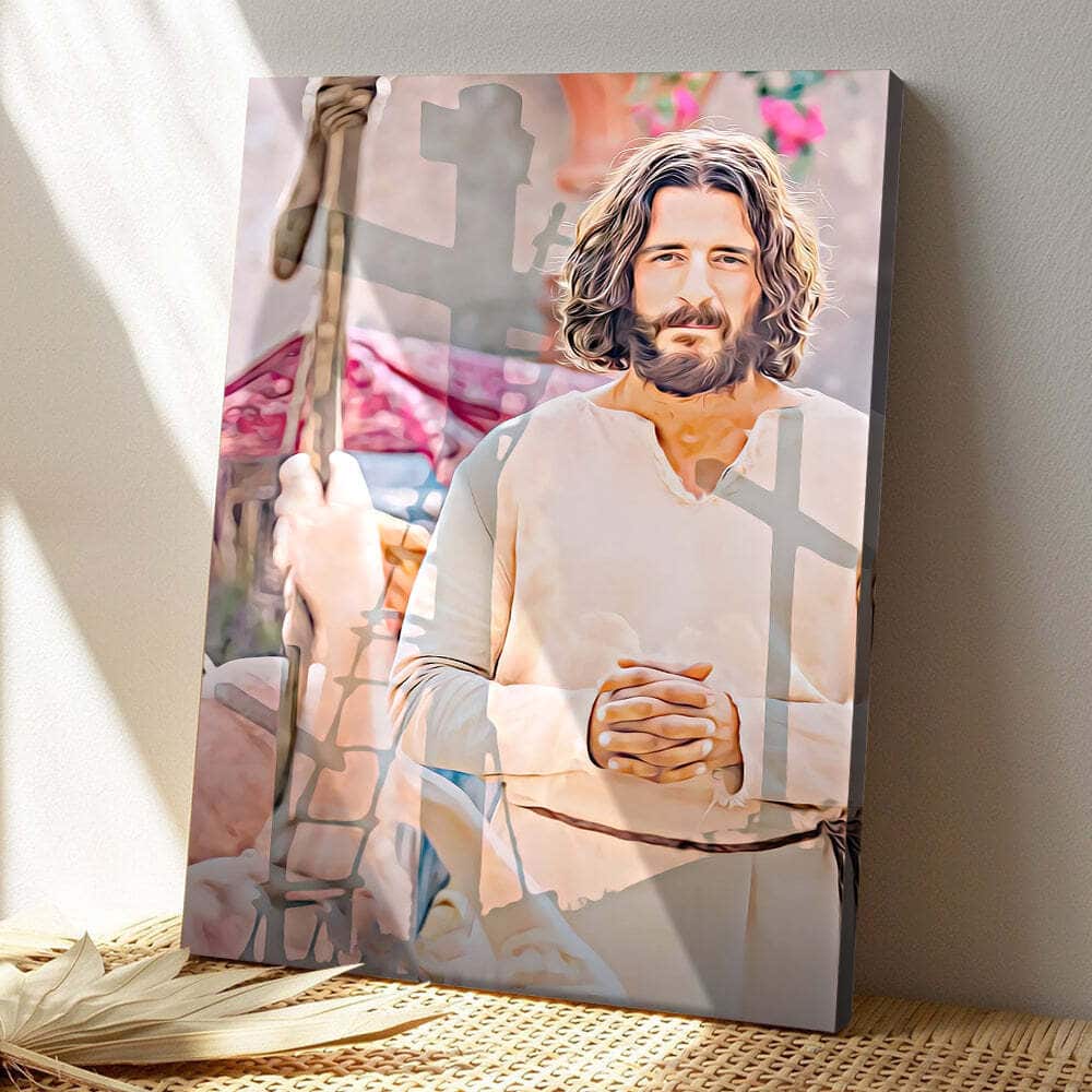 Christian Jesus The Chosen Canvas Print Christian Jesus The Chosen Canvas Print