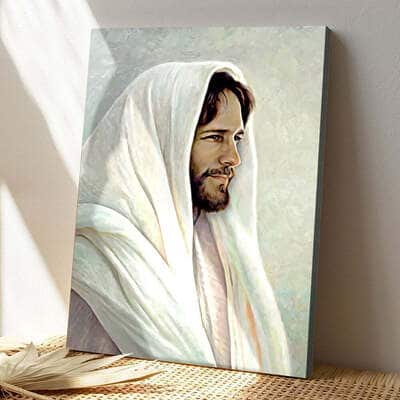 Christian Jesus Canvas Print Gift For Christian