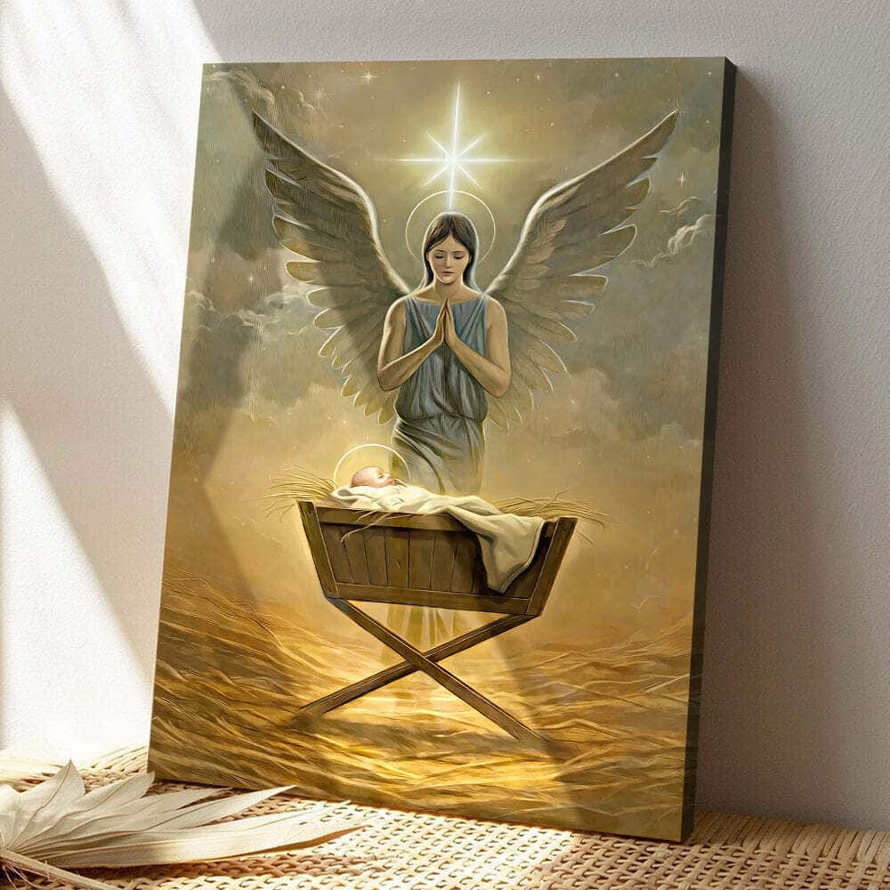Christian Jesus God's Angels Canvas Print Christian Jesus God's Angels Canvas Print