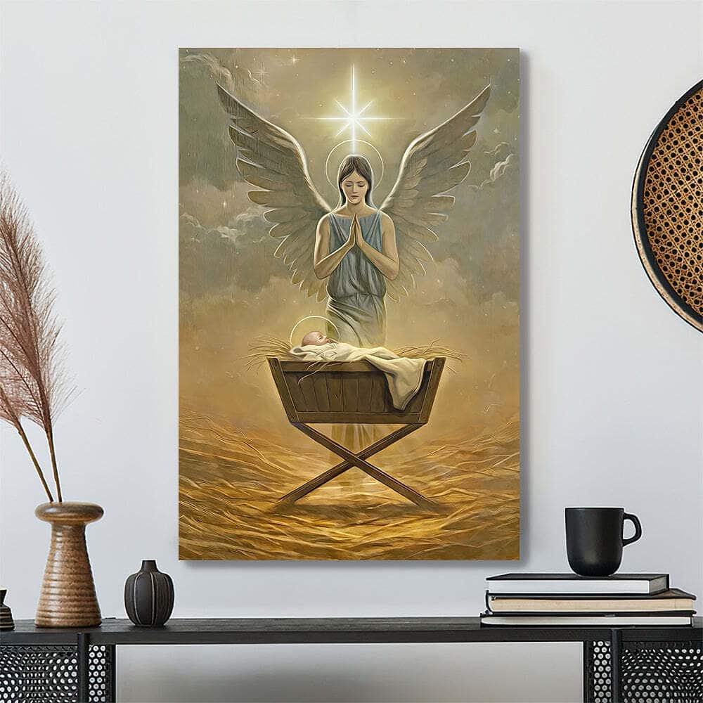 Christian Jesus God's Angels Canvas Print Christian Jesus God's Angels Canvas Print