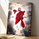 Christian Jesus Coming In The Clouds Canvas Print Christian Jesus Coming In The Clouds Canvas Print