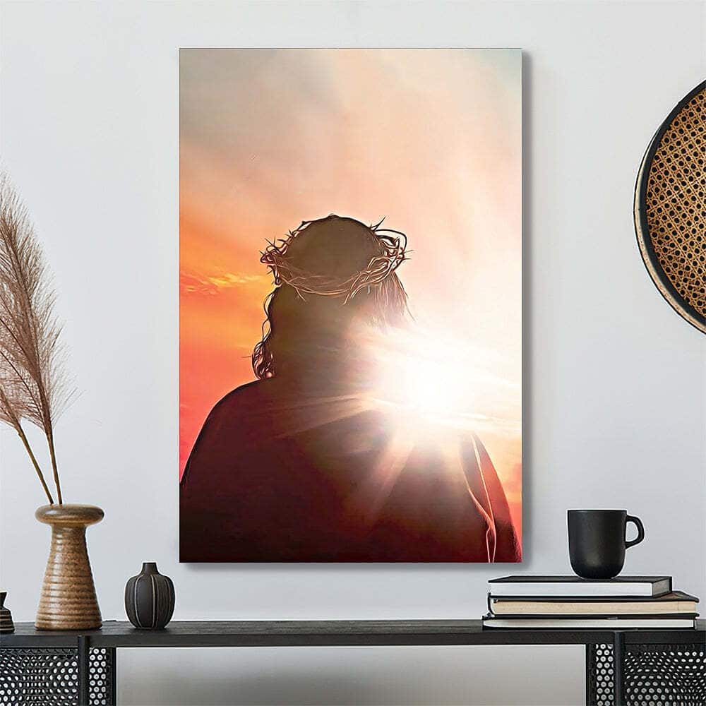 Christian The Shadow Of God Canvas Print Christian The Shadow Of God Canvas Print