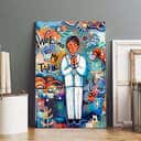 Christian Canvas Print First Communion Boy