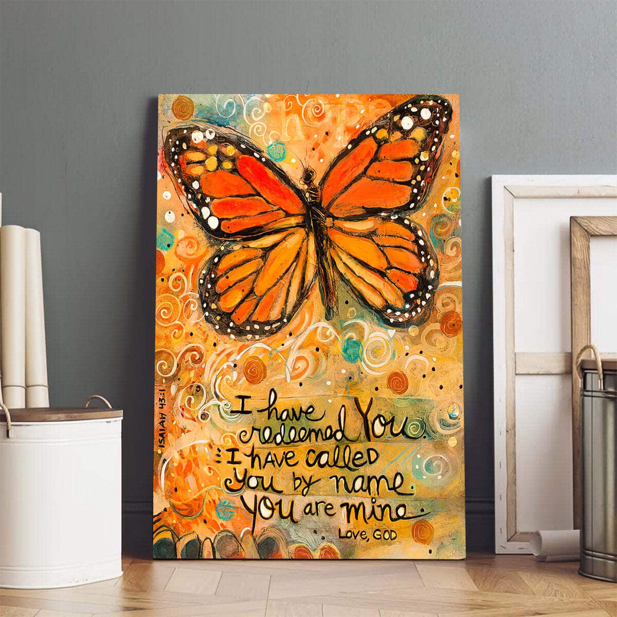 Christian Canvas Print I Have Redeemed You Christian Canvas Print I Have Redeemed You