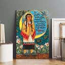 Christian Canvas Print Saint Kateri Tekakwitha