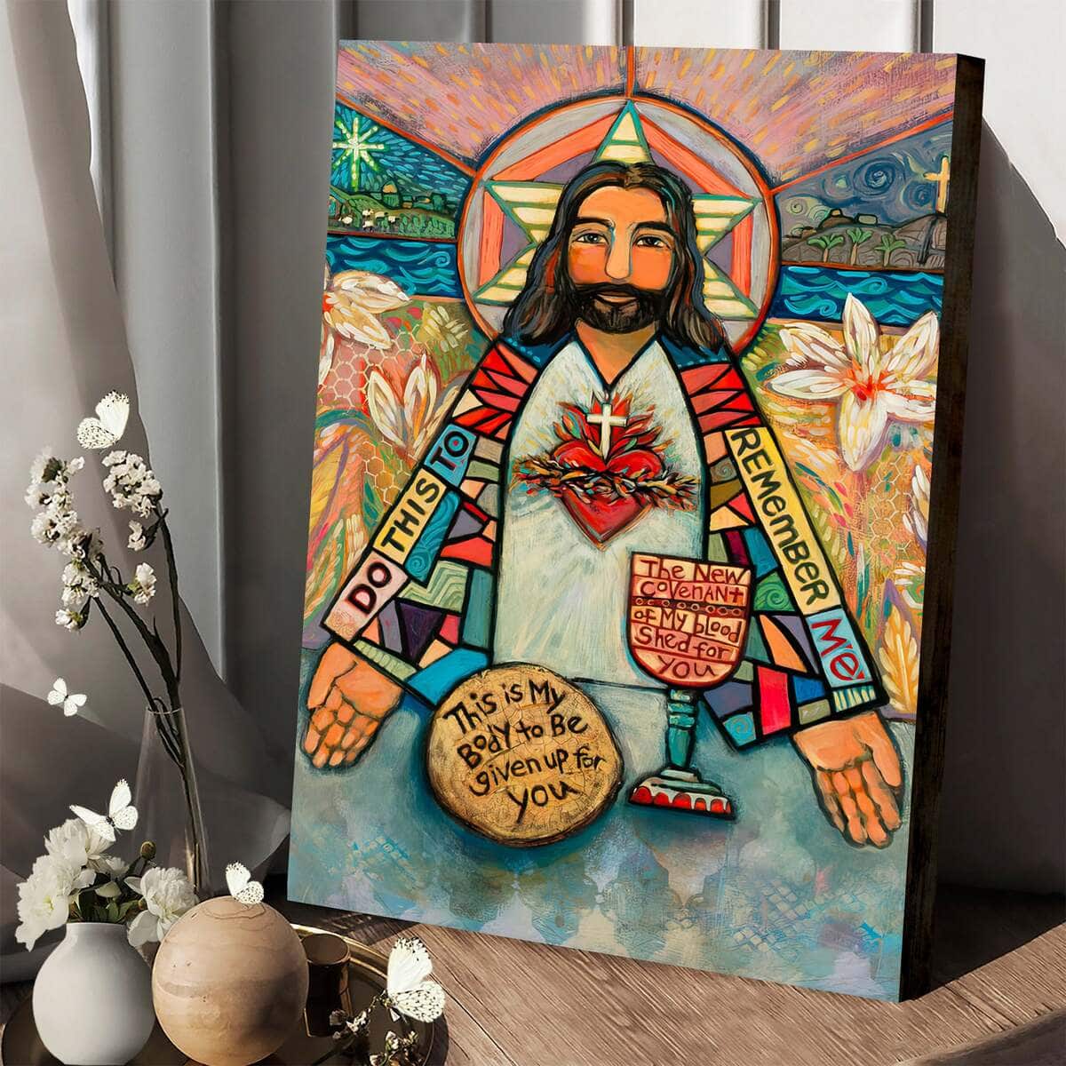 Christian Canvas Print Heart Of Jesus Christian Canvas Print Heart Of Jesus