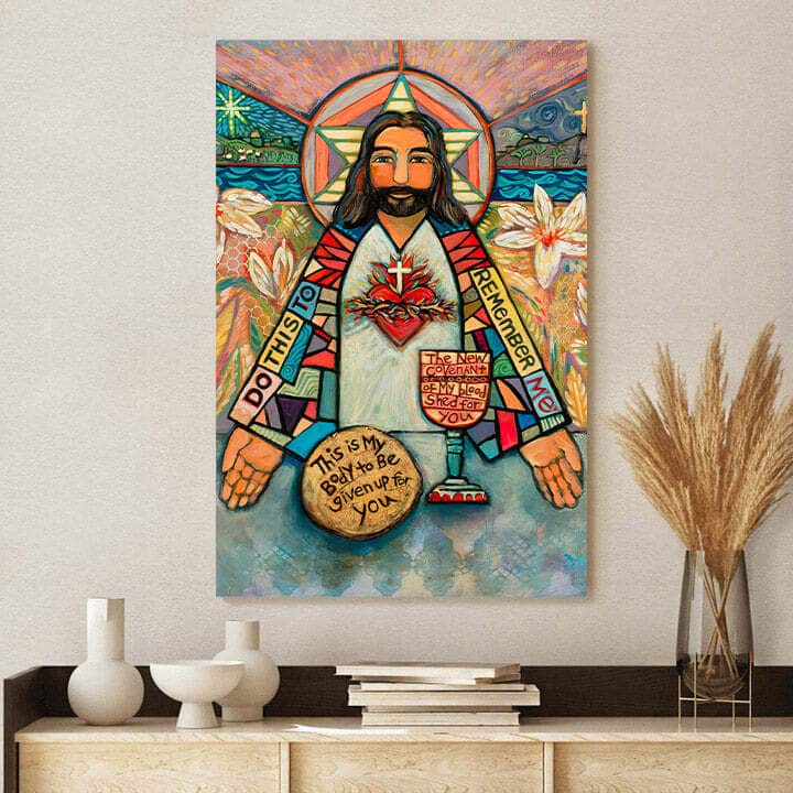 Christian Canvas Print Heart Of Jesus Christian Canvas Print Heart Of Jesus
