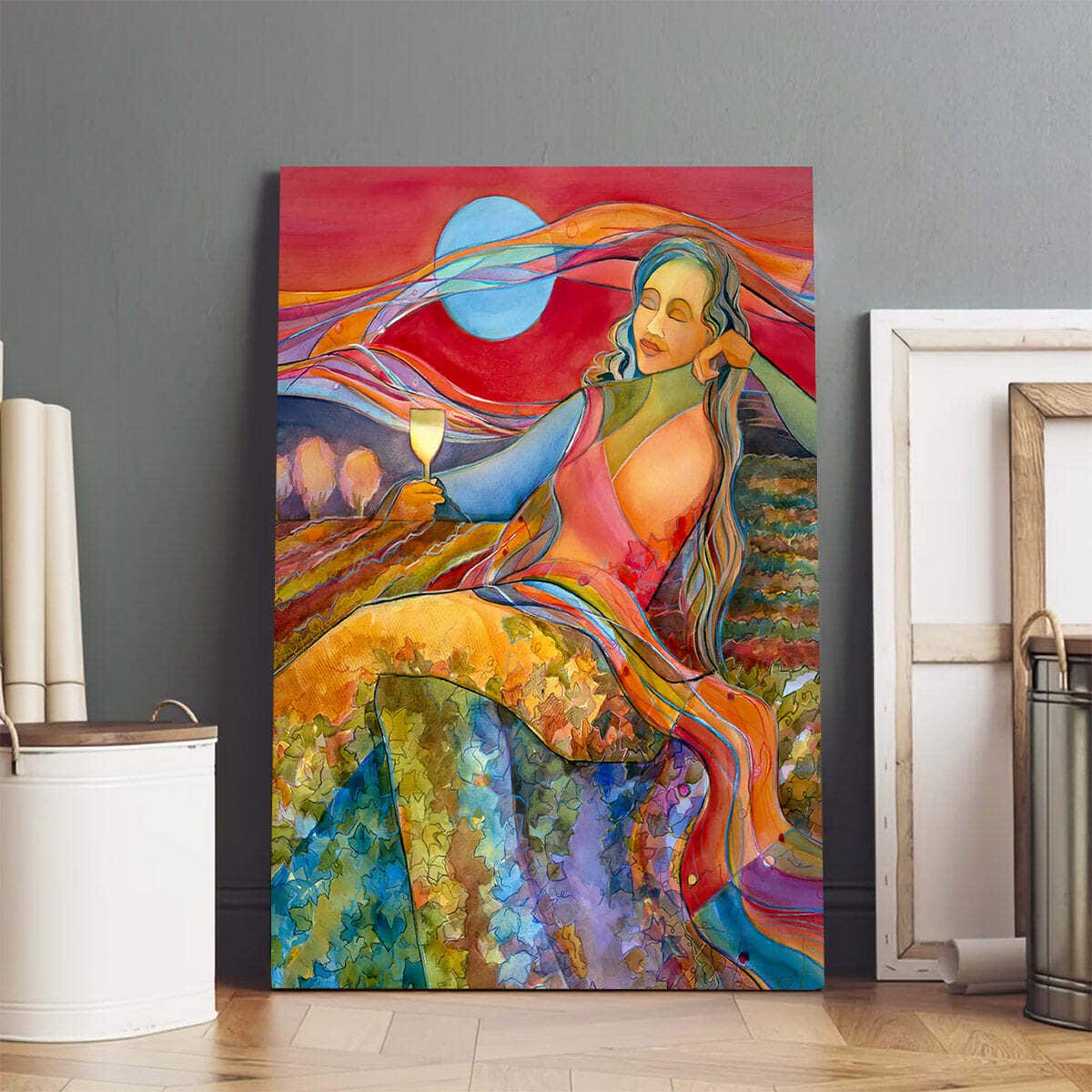 Christian Canvas Print Wine Woman And Song Christian Canvas Print Wine Woman And Song