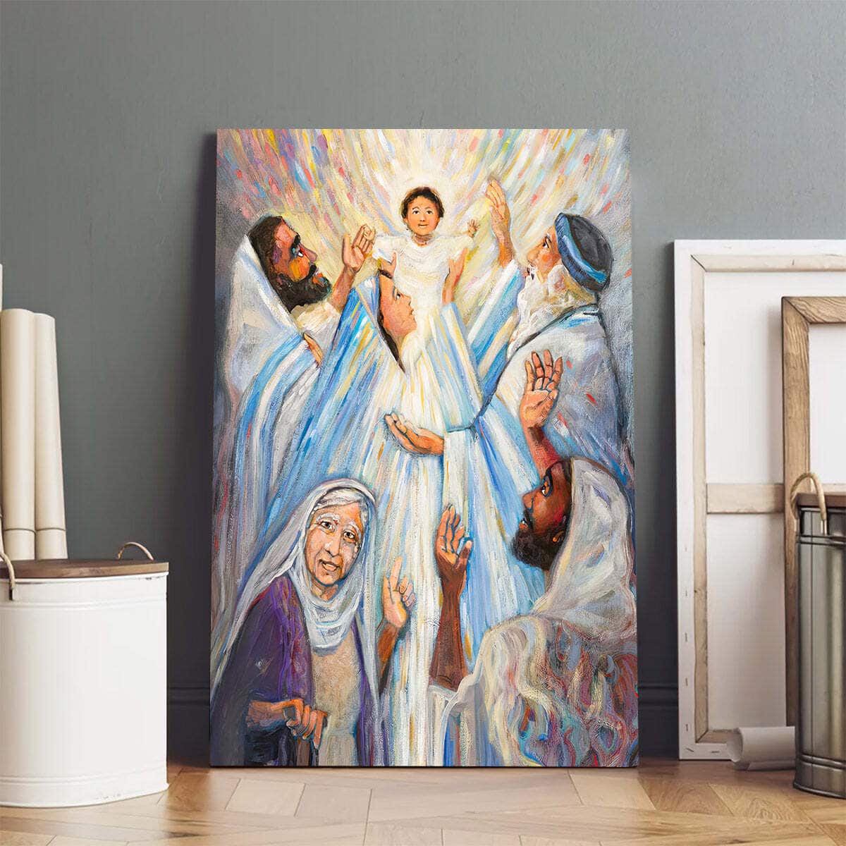 Christian Canvas Print The Presentation Of Christ In The Temple Christian Canvas Print The Presentation Of Christ In The Temple