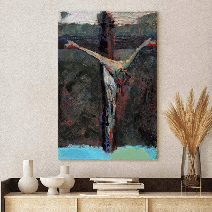 Christian Canvas Print Station 12 Jesus Dies On The Cross Christian Canvas Print Station 12 Jesus Dies On The Cross