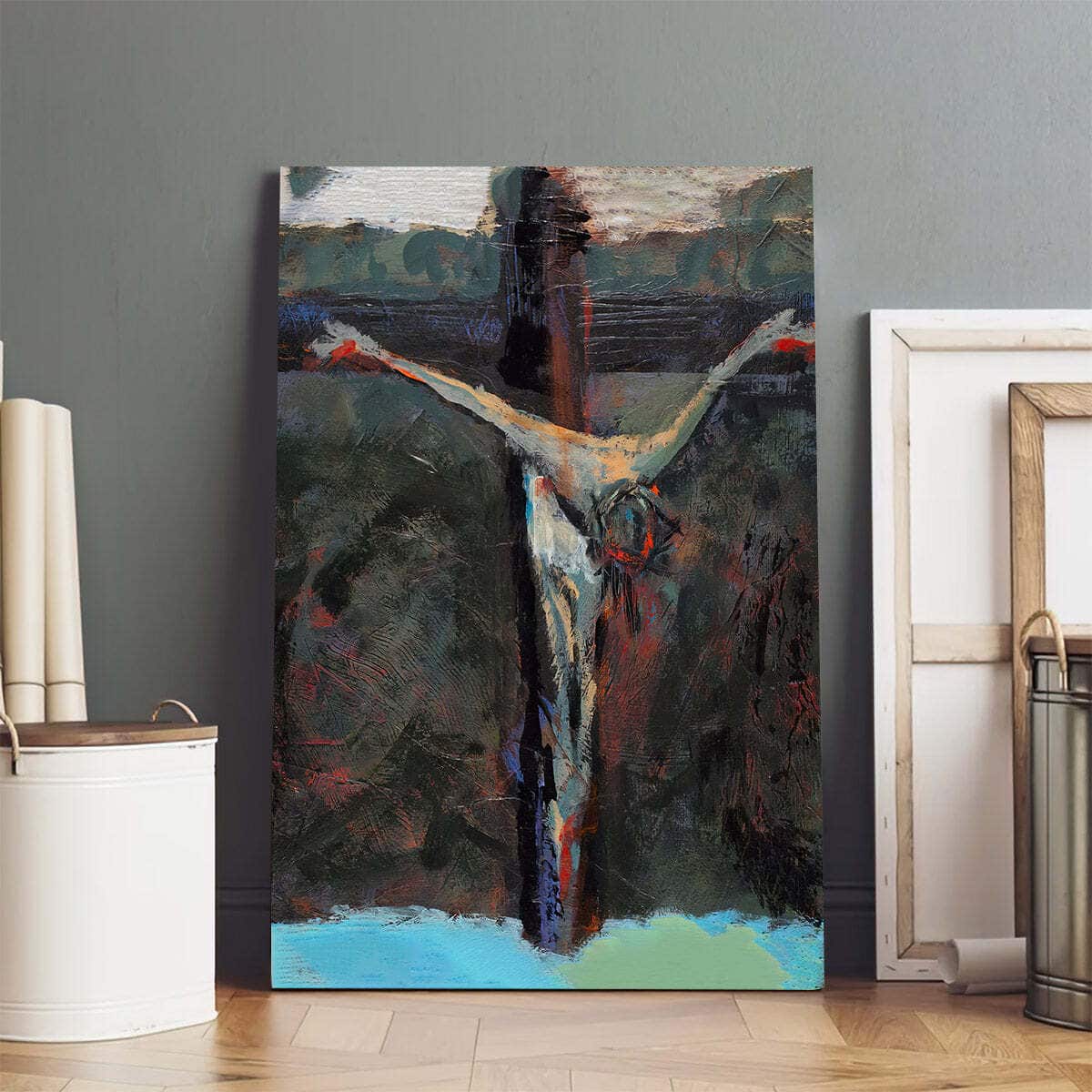 Christian Canvas Print Station 12 Jesus Dies On The Cross Christian Canvas Print Station 12 Jesus Dies On The Cross