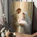 Christian Canvas Print The Birth Of Jesus Christ Christian Canvas Print The Birth Of Jesus Christ