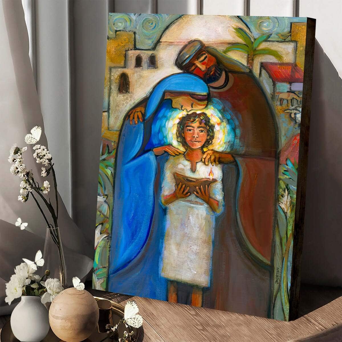 Christian Canvas Print Holy Family Christian Canvas Print Holy Family