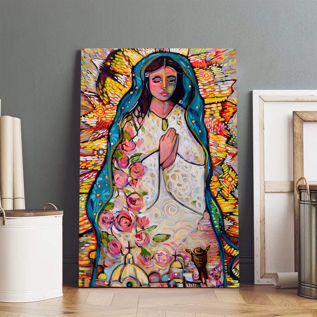 Christian Canvas Print Guadalupe Christian Canvas Print Guadalupe
