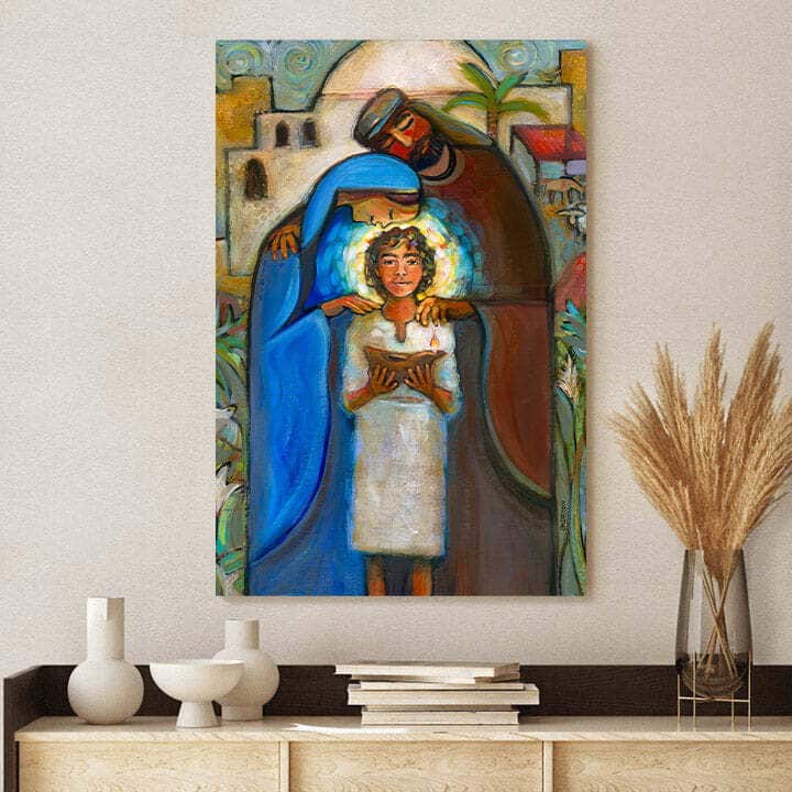 Christian Canvas Print Holy Family Christian Canvas Print Holy Family