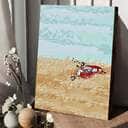 Christian Canvas Print Jesus Sing With Children