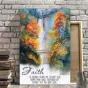 Christian Canvas Print Hebrews 11 Faith Is Being Sure Of What We Hope For