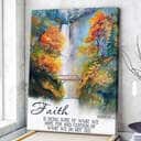 Christian Canvas Print Hebrews 11 Faith Is Being Sure Of What We Hope For