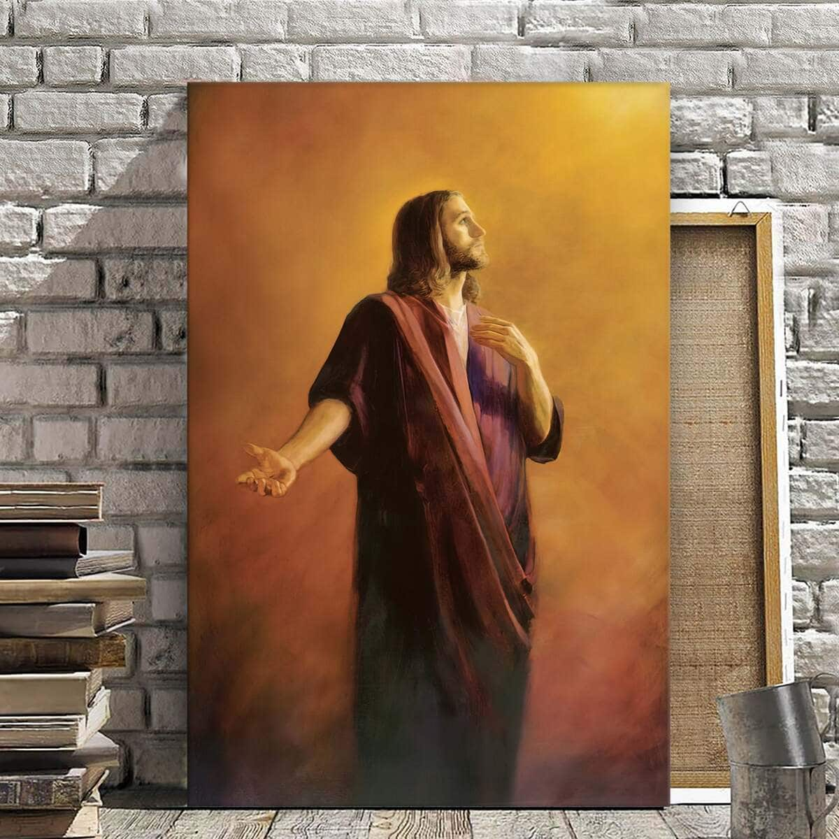 Christian Canvas Print Our Advocate