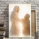 Christian Canvas Print Jesus Holding Hands Christian Canvas Print Jesus Holding Hands