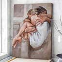 Christian Canvas Print House Of Maria