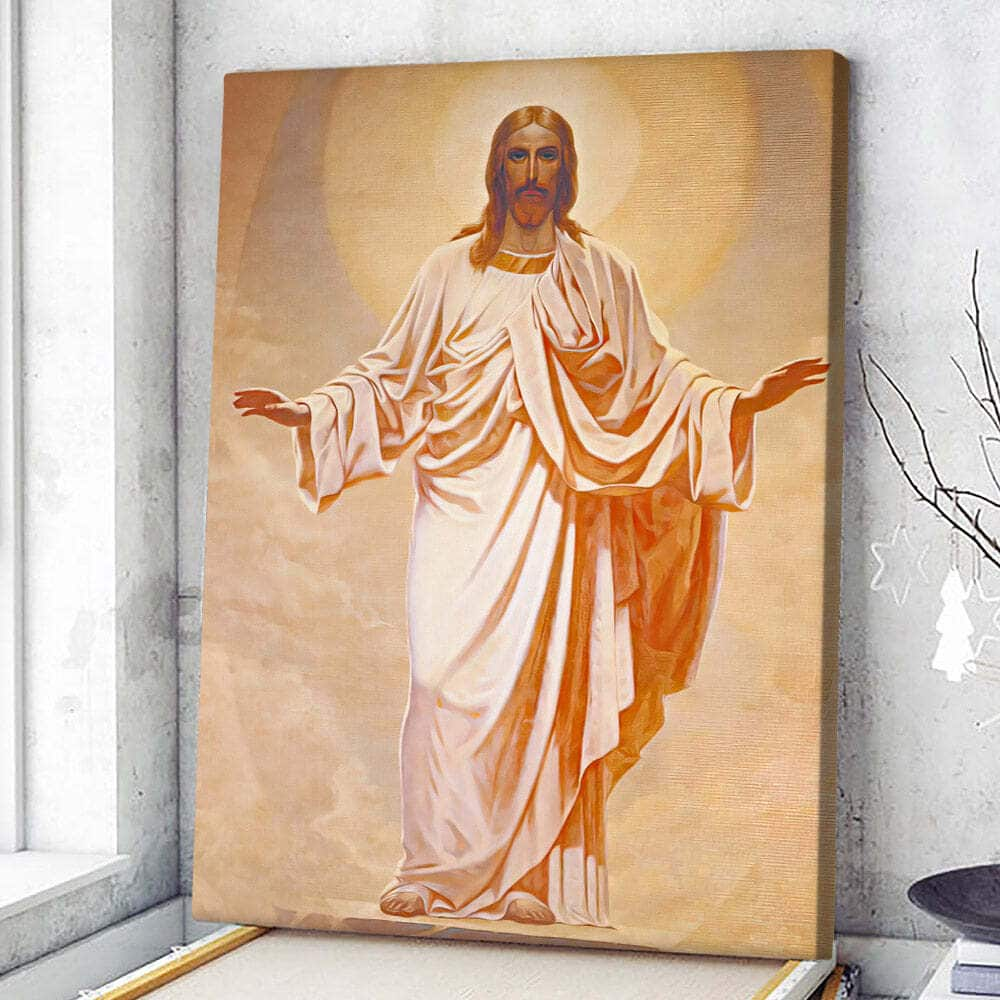 Christian Canvas Print Christ In Glory