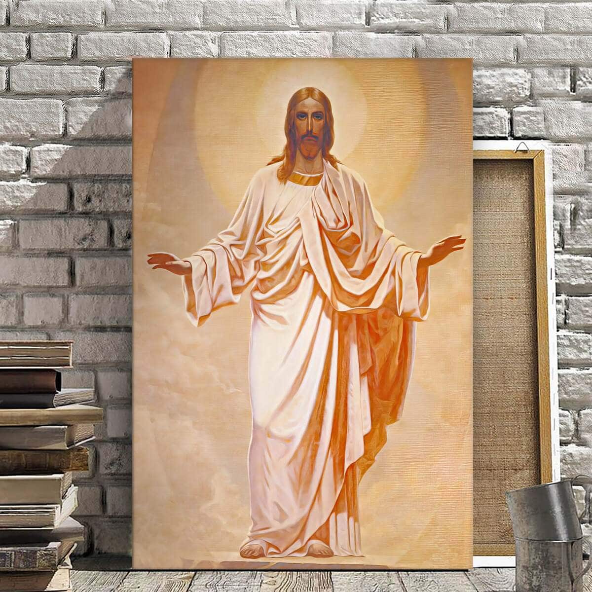 Christian Canvas Print Christ In Glory Christian Canvas Print Christ In Glory