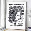 Christian Canvas Print Trust In The Lord Proverbs 3:5 Christian Canvas Print Trust In The Lord Proverbs 3:5
