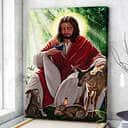 Christian Jesus Canvas Print Does God Love Animals Christian Jesus Canvas Print Does God Love Animals