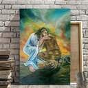 Christian Canvas Print Prophet Jesus Religious