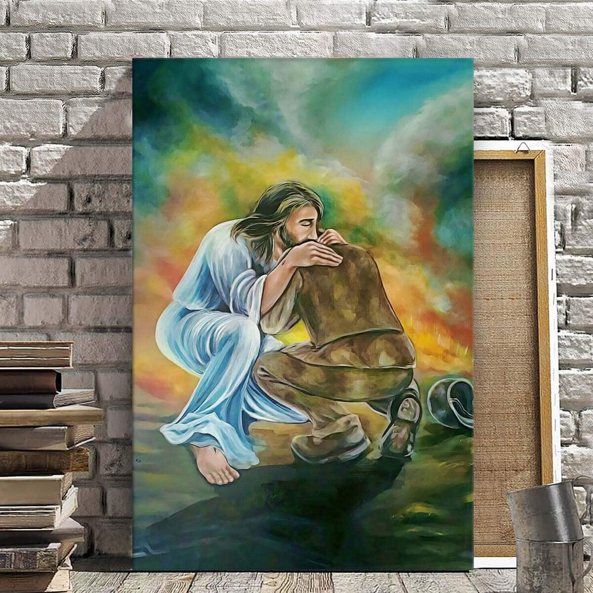 Christian Canvas Print Prophet Jesus Religious Christian Canvas Print Prophet Jesus Religious