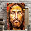 Christian Jesus Canvas Print John 12:24-26