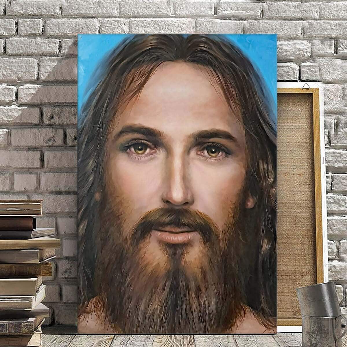 Jesus Face Christian Our God Canvas Print Jesus Face Christian Our God Canvas Print