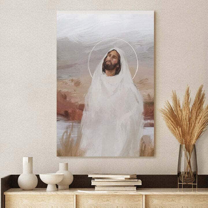 Christian Canvas Print He Seeks Me As I Wander Christian Canvas Print He Seeks Me As I Wander
