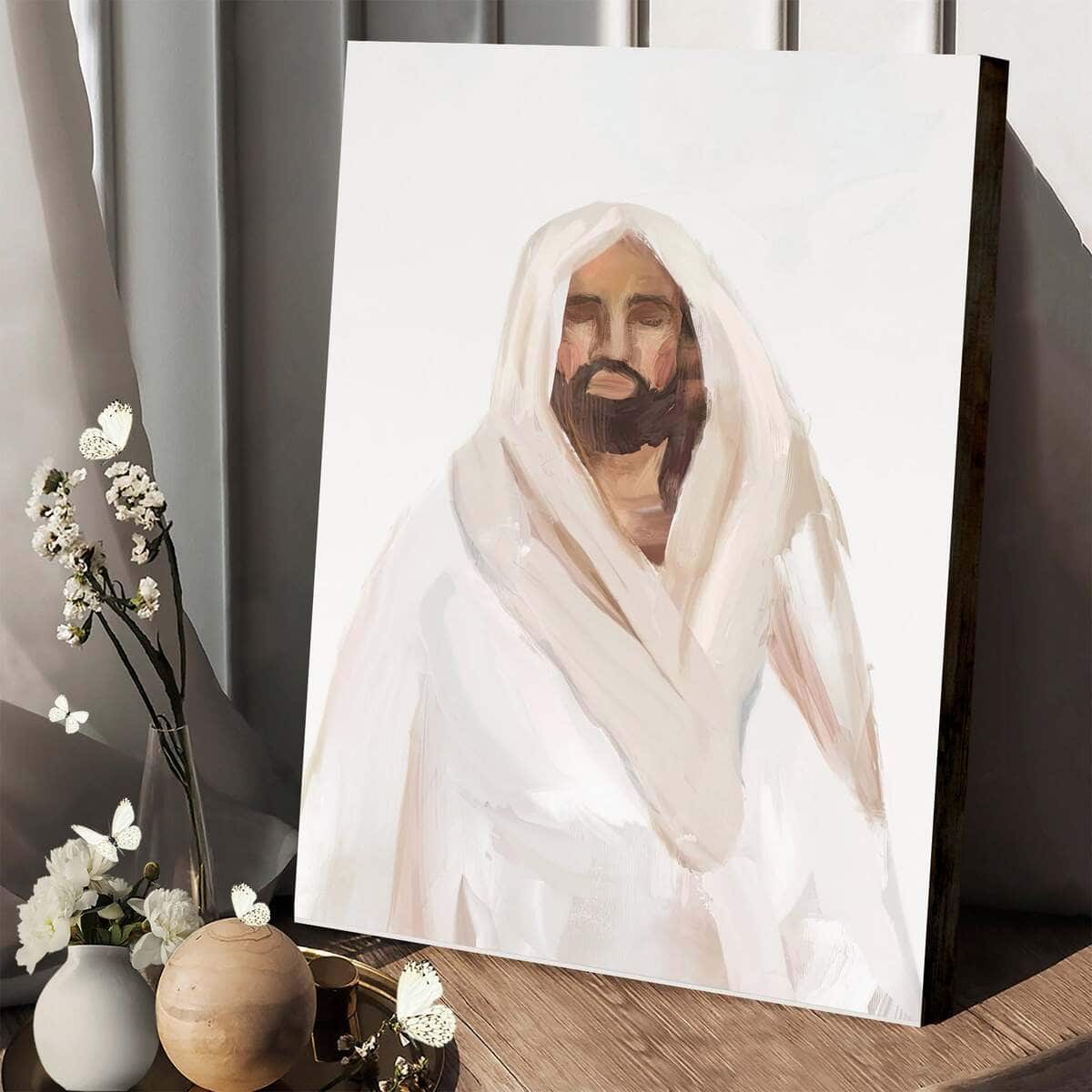 Christian Canvas Print Lovest Thou Me Christian Canvas Print Lovest Thou Me
