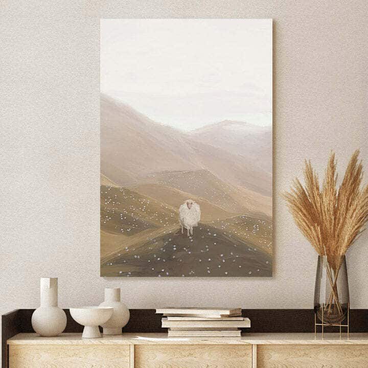 Christian Canvas Print Oh Faithful Shepherd Christian Canvas Print Oh Faithful Shepherd