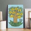 Christian Canvas Print Galatians 5:22-23 Fruit Of The Spirit