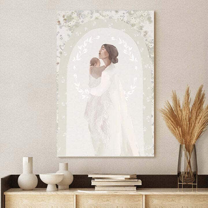 Christian Canvas Print Strength Beyond My Own