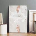 Christian Canvas Print Reaching For Hope