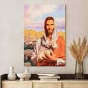 Lamb Of God Jesus Canvas Print Gift For Christian Lamb Of God Jesus Canvas Print Gift For Christian