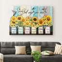 Christian God Says You Are Canvas Wall Art Hummingbird Sunflower Christian God Says You Are Canvas Wall Art Hummingbird Sunflower