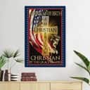 American By Birth Christian Canvas Print American By Birth Christian Canvas Print