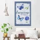 Christian Canvas Print 1 Thessalonians 5:11 Encourage One Another